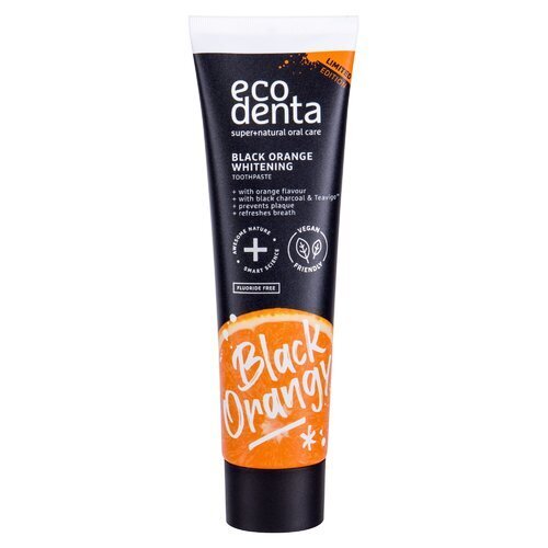 Dantų pasta Ecodenta Toothpaste Black Orange Whitening, 100 ml цена и информация | Dantų šepetėliai, pastos | pigu.lt