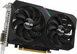 Asus DUAL-GTX1650-O4GD6-MINI цена и информация | Vaizdo plokštės (GPU) | pigu.lt