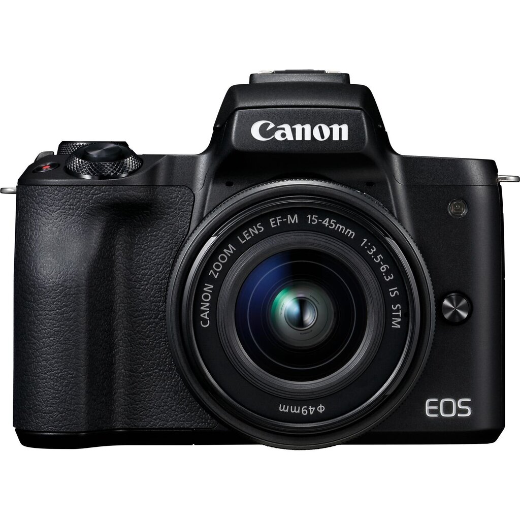 Цифровой фотоаппарат Canon EOS M50 15-45 IS STM (Black) - В белой  коробке(white box) цена | pigu.lt