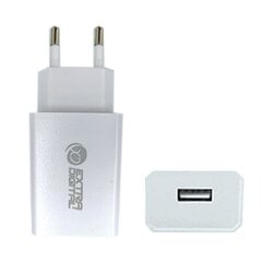 Extra Digital USB: 220V, 2A цена и информация | Зарядные устройства для телефонов | pigu.lt