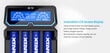 Akumuliatorių įkroviklis XTAR X4 skirtas Li-Ion,Ni-Cd,Ni-MH baterijoms, 2A kaina ir informacija | Elementų krovikliai | pigu.lt