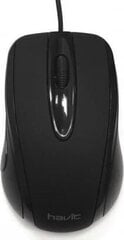 Havit MS753 universal mouse (black&red) цена и информация | Мыши | pigu.lt