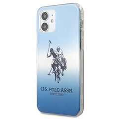 US Polo USHCP12SPCDGBL, skirtas iPhone 12 mini, mėlynas kaina ir informacija | Telefono dėklai | pigu.lt