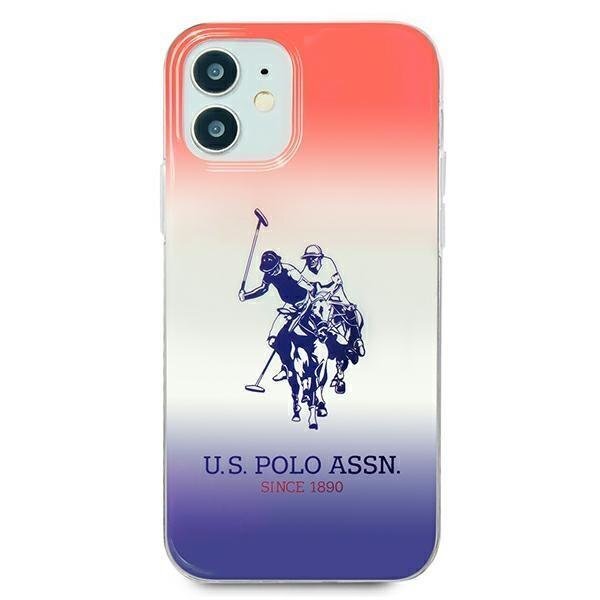 US Polo USHCP12SPCDGBR, skirtas iPhone 12 mini, įvairiaspalvis kaina ir informacija | Telefono dėklai | pigu.lt