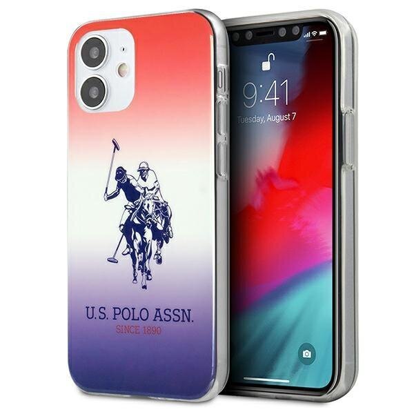 US Polo USHCP12SPCDGBR, skirtas iPhone 12 mini, įvairiaspalvis цена и информация | Telefono dėklai | pigu.lt