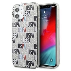 US Polo USHCP12SPCUSPA6, skirtas iPhone 12 mini, baltas kaina ir informacija | Telefono dėklai | pigu.lt