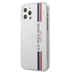 Чехол US Polo для iPhone 12/12 Pro, белый цена и информация | Чехлы для телефонов | pigu.lt