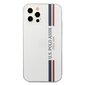 US Polo USHCP12MPCUSSWH, skirtas iPhone 12/12 Pro, baltas kaina ir informacija | Telefono dėklai | pigu.lt