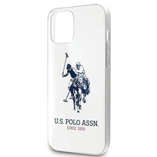 US Polo USHCP12LTPUHRWH, skirtas iPhone 12 Pro Max, baltas kaina ir informacija | Telefono dėklai | pigu.lt