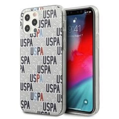 US Polo USHCP12LPCUSPA6, skirtas iPhone 12 Pro Max, baltas kaina ir informacija | Telefono dėklai | pigu.lt