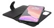 „DELTACO“ dėklas iPhone 12 Pro Max, magnetinis galinis dangtelis, Juodas kaina ir informacija | Telefono dėklai | pigu.lt