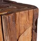 Šoninis staliukas, 30x30x80 cm, rudas kaina ir informacija | Kavos staliukai | pigu.lt