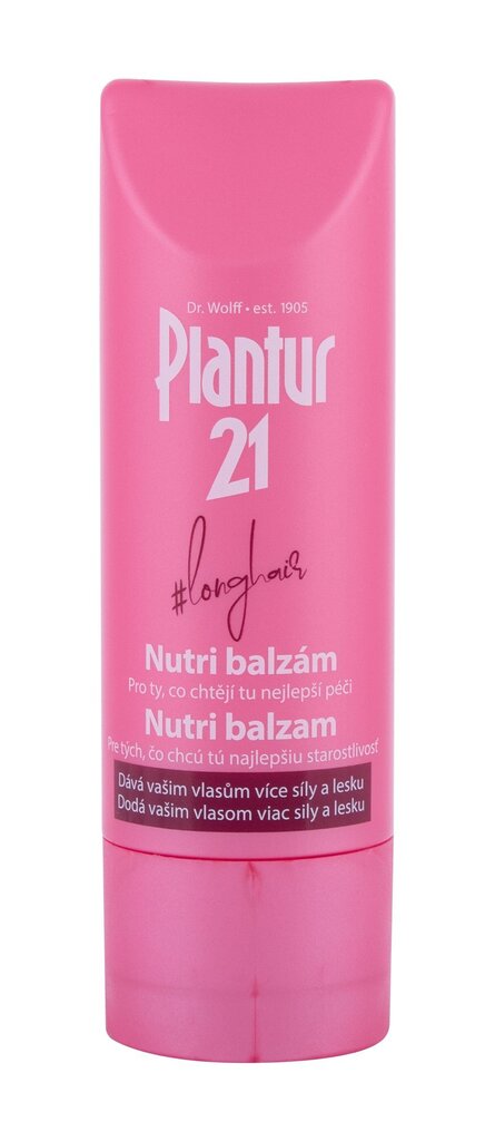 Plaukų balzamas Plantur 21 Longhair, 175 ml kaina ir informacija | Balzamai, kondicionieriai | pigu.lt