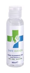 Safe Hands Anti-bacterial Hand Cleansing Gel дезинфицирующее средство для рук 60 мл цена и информация | Первая помощь | pigu.lt