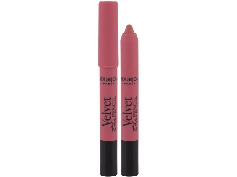 Lūpų pieštukas Bourjois Velvet The Pencil Matte Lip Pencil 04 Amou-Rose, 3 g kaina ir informacija | Lūpų dažai, blizgiai, balzamai, vazelinai | pigu.lt