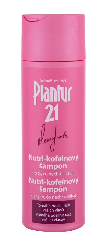 Paukų šampūnas Plantur 21 #Longhair, 200 ml kaina ir informacija | Šampūnai | pigu.lt