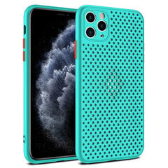 Чехол Breath Case для iPhone 12 / 12 Pro, бирюзовый цена и информация | Чехлы для телефонов | pigu.lt