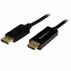 Startech Displayport Hdmi 5m kaina ir informacija | Kabeliai ir laidai | pigu.lt