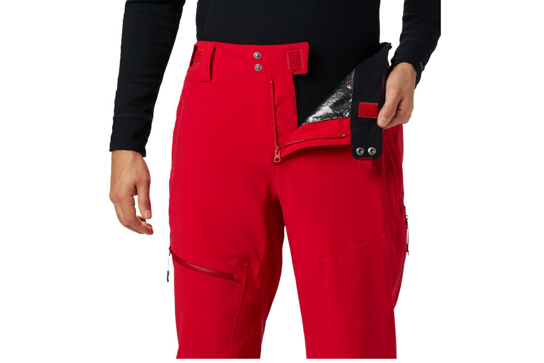 Columbia vyriškos kelnės Snow Rival II Pant 1864121613, raudona цена и информация | Vyriškos kelnės | pigu.lt