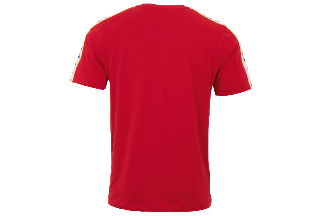 Sportiniai marškinėliai vyrams Kappa Hanno T-Shirt 308011-19-1863, raudoni цена и информация | Sportinė apranga vyrams | pigu.lt