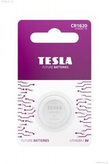 Батарейка Tesla CR1620 Lithium 60 mAh цена и информация | Батарейки | pigu.lt