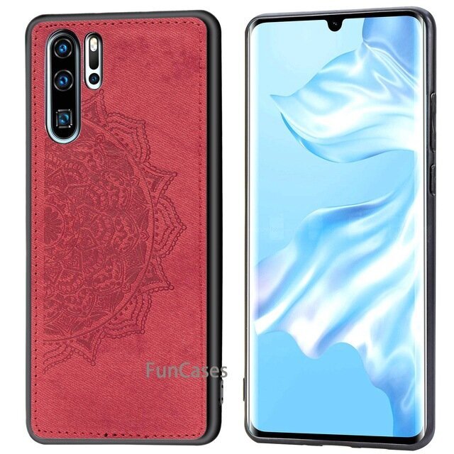 Dėklas Mandala Huawei P Smart 2021 raudonas цена и информация | Telefono dėklai | pigu.lt