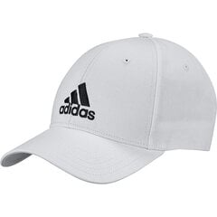 Кепка с козырьком женская Adidas Baseball Cap Cot OSFM FK0890, белая цена и информация | Женские шапки | pigu.lt