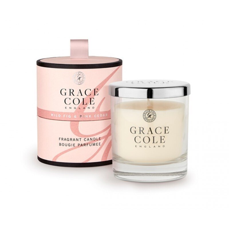 Žvakė Grace Cole Wild Fig & Pink Cedar kaina ir informacija | Žvakės, Žvakidės | pigu.lt
