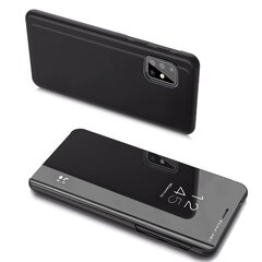 Hurtel Clear View Case skirtas Samsung Galaxy A20s, juodas kaina ir informacija | Telefono dėklai | pigu.lt