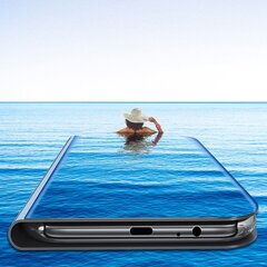 Hurtel Clear View Case skirtas Samsung Galaxy A20s, juodas kaina ir informacija | Telefono dėklai | pigu.lt