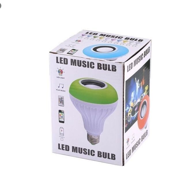 Išmanioji Bluetooth Led lemputė su garsiakalbiu kaina ir informacija | Dekoracijos šventėms | pigu.lt