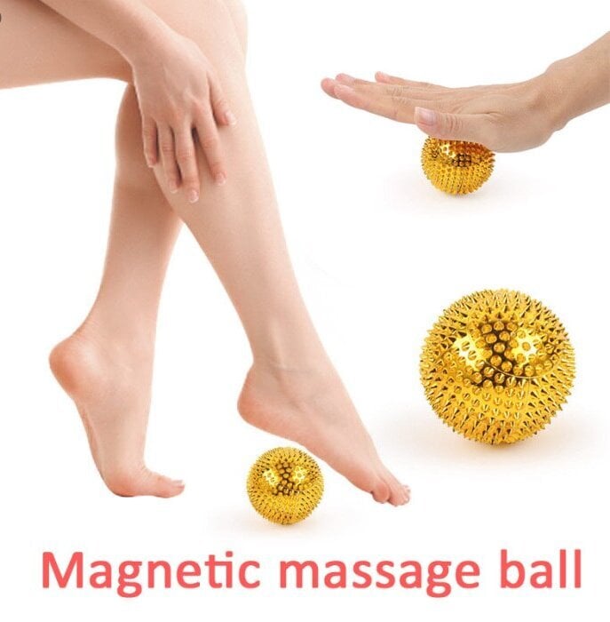 Akupunktūriniai magnetiniai kamuoliukai 2vnt dideli kaina ir informacija | Masažo reikmenys | pigu.lt