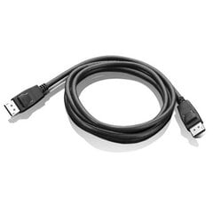 Адаптер Lenovo 2x DisplayPort, 1,8 м цена и информация | Адаптеры, USB-разветвители | pigu.lt