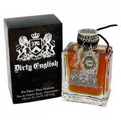 Juicy Couture Dirty English EDT для мужчин, 100 мл цена и информация | Мужские духи | pigu.lt