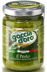 Pesto padažas Goccia D'oro Pesto Genovese, 130 gr kaina ir informacija | Padažai | pigu.lt