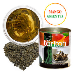 Цейлонский зеленый крупнолистовой чай Tarlton Misty Mango Green tea, 100г цена и информация | Чай | pigu.lt