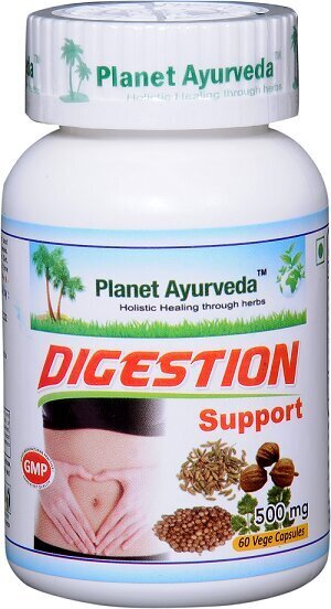 Maisto papildas Planet Ayurveda „Digestion Support", 60 kapsulių цена и информация | Vitaminai, maisto papildai, preparatai imunitetui | pigu.lt