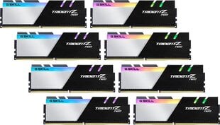 G.Skill Trident Z Neo, 256GB (8x32GB), DDR4, 3200MHz, CL16 (F4-3200C16Q2-256GTZN) kaina ir informacija | Operatyvioji atmintis (RAM) | pigu.lt