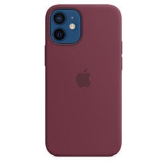 Apple Silicone Case MagSafe MHKQ3ZM/A Plum kaina ir informacija | Telefono dėklai | pigu.lt