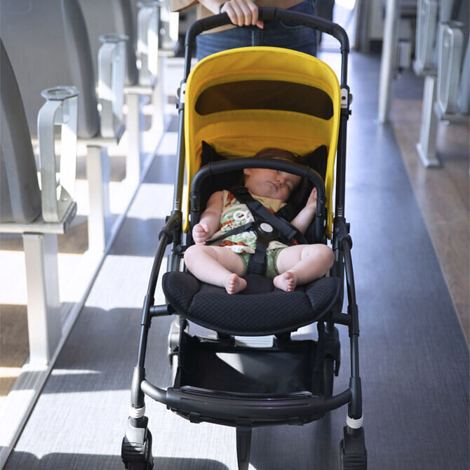 Bugaboo Bee 6 sportinis vežimėlis, Alu/Grey Melange-Grey Melange kaina ir informacija | Vežimėliai | pigu.lt