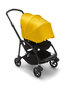 Bugaboo Bee 6 sportinis vežimėlis, Black/Black-Lemon Yellow kaina ir informacija | Vežimėliai | pigu.lt