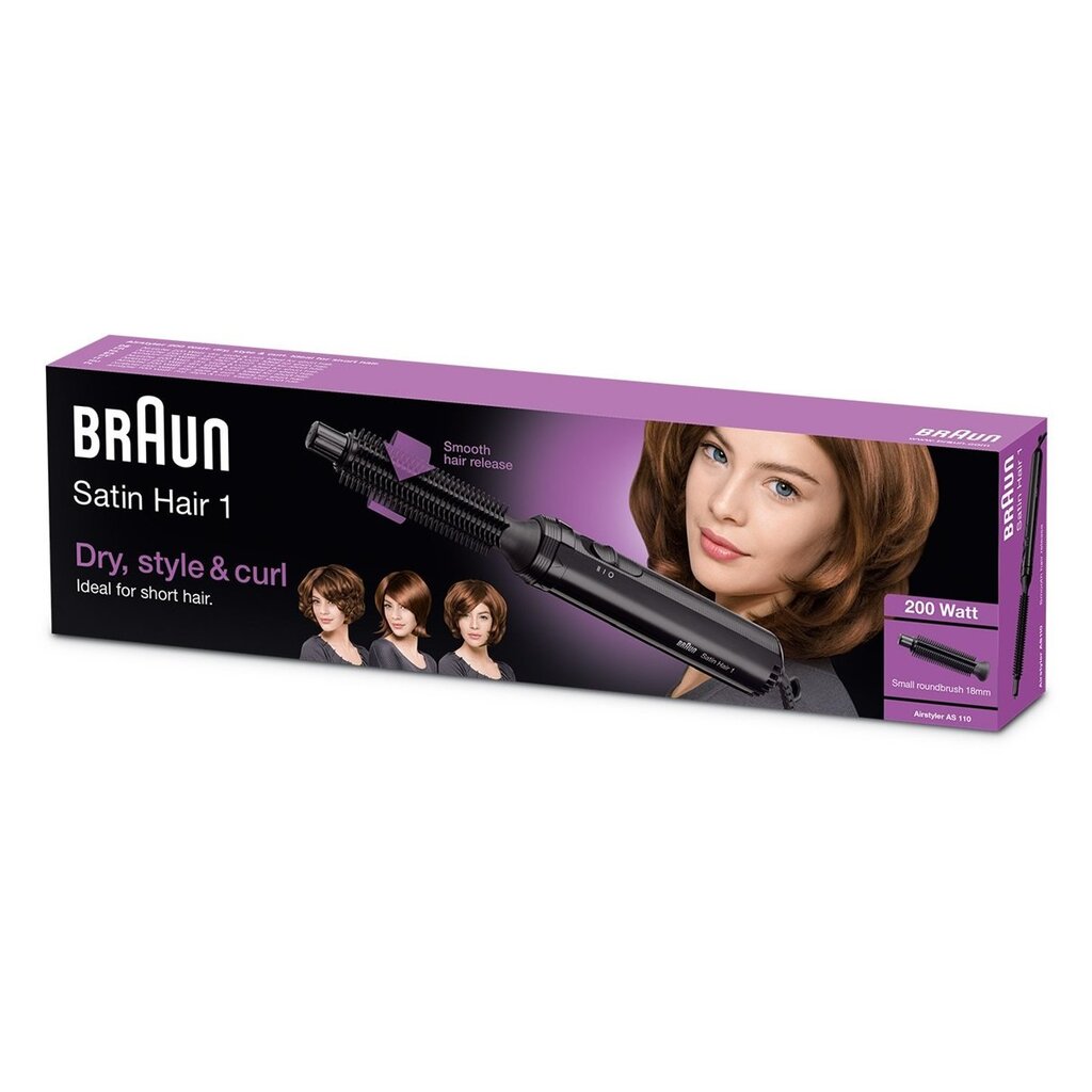 Braun Satin Hair AS-110 цена и информация | Plaukų formavimo ir tiesinimo prietaisai | pigu.lt