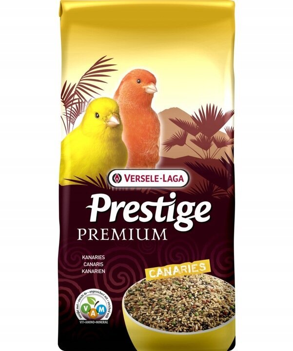 Lesalas kanarėlėms Versele-Laga Canaries Premium, 20 kg kaina ir informacija | Lesalas paukščiams | pigu.lt