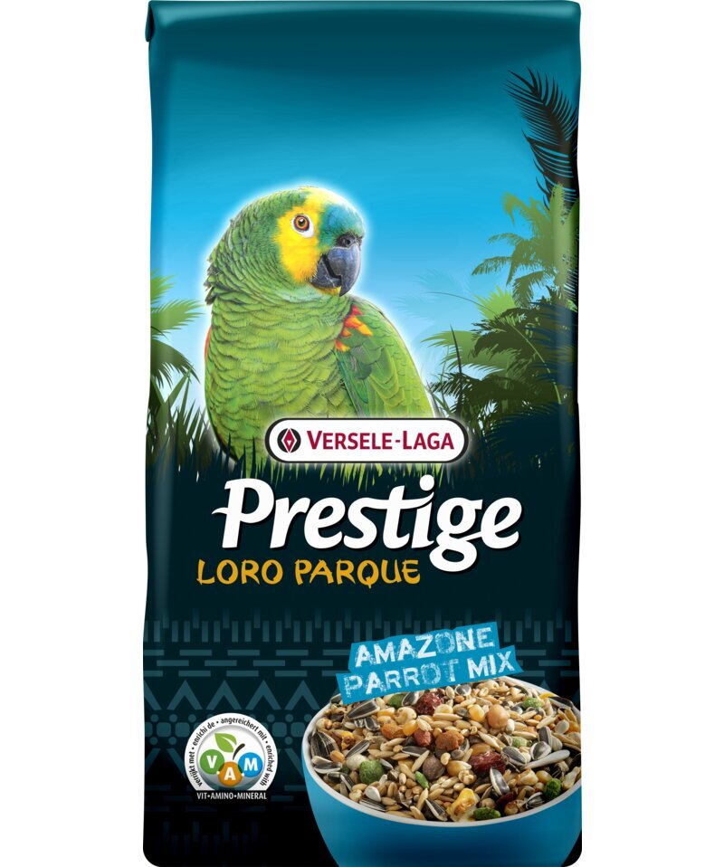 Корм Для Птиц Versele Laga Amazone Parrot Loro Parque MIX, 15 Кг.