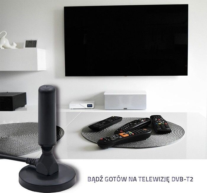 Qoltec 57016 kaina ir informacija | TV antenos ir jų priedai | pigu.lt