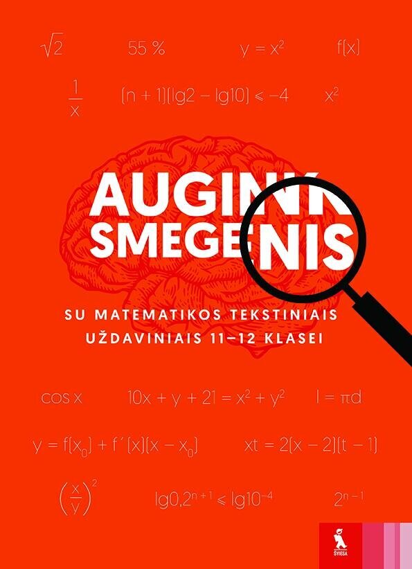 Augink smegenis su matematikos tekstiniais uždaviniais kaina ir informacija | Pratybų sąsiuviniai | pigu.lt