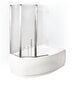 Vonia Besco Cornea + mobili stiklo sienelė цена и информация | Vonios | pigu.lt