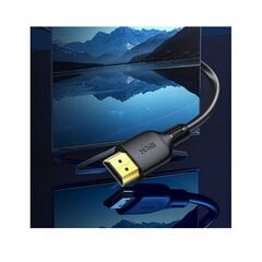 Высокоскоростной видео кабель Usams U49 US-SJ426 HDMI на HDMI 4K HD 1.8 м, черный цена и информация | Кабели и провода | pigu.lt
