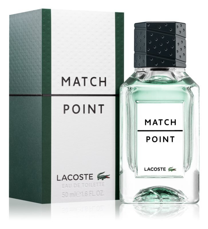 Tualetinis vanduo Lacoste Match Point EDT vyrams 50 ml цена и информация | Kvepalai vyrams | pigu.lt