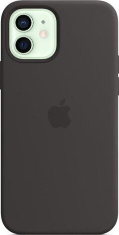iPhone 12 mini Leather Case with MagSafe, Black цена и информация | Telefono dėklai | pigu.lt